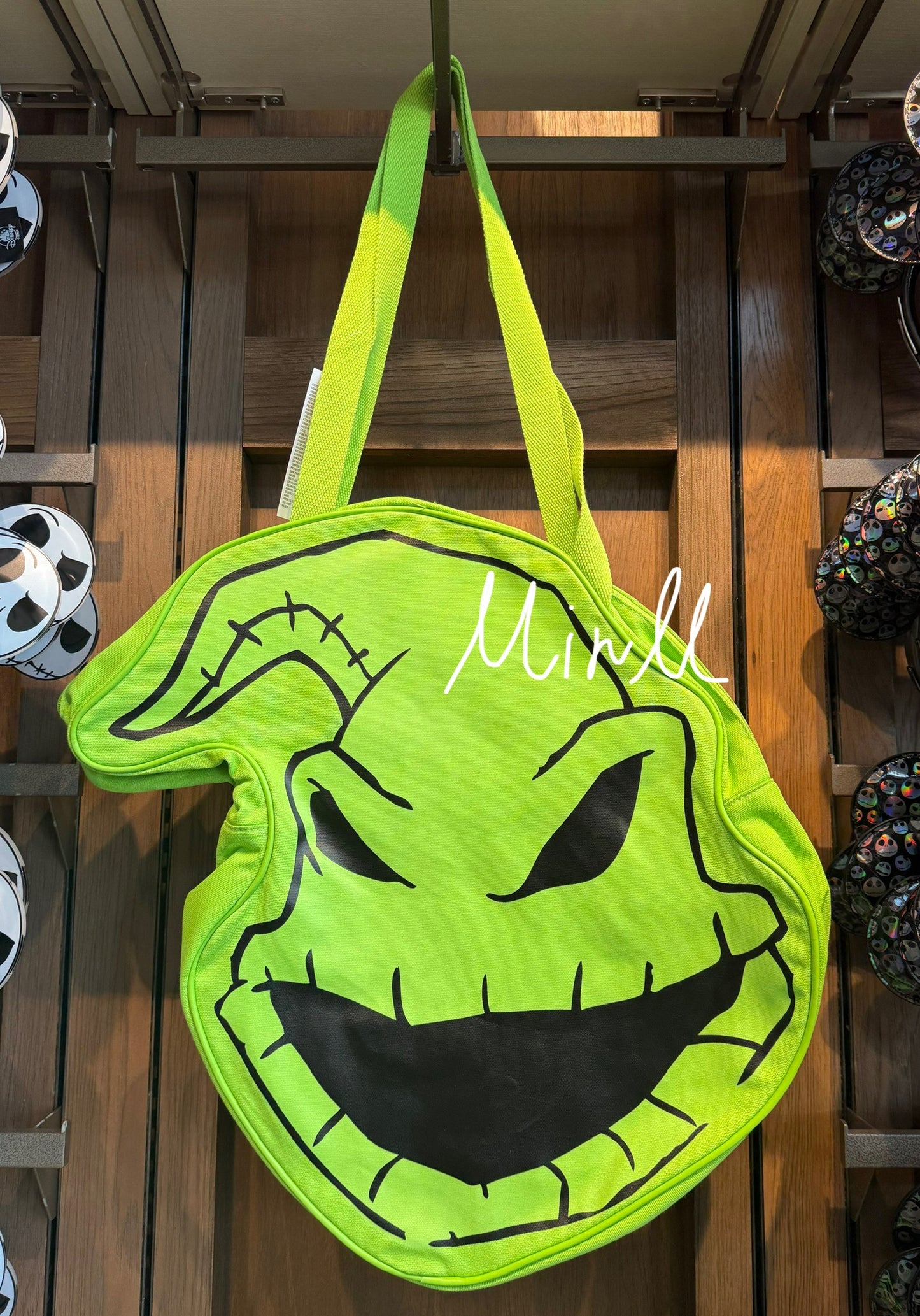 Walt Disney World Exclusive Oogie Boogie Big Face Tote Bag