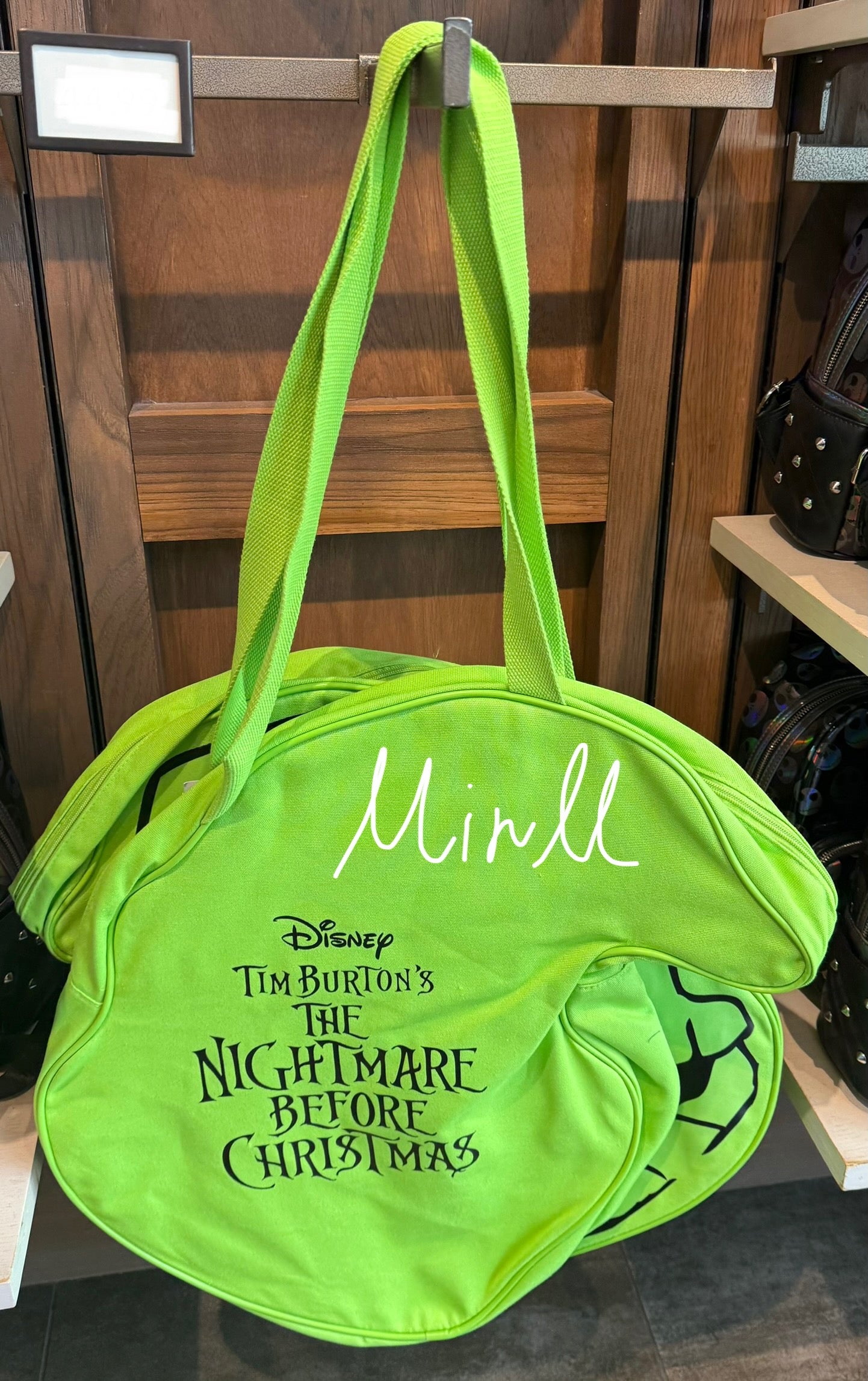 Walt Disney World Exclusive Oogie Boogie Big Face Tote Bag