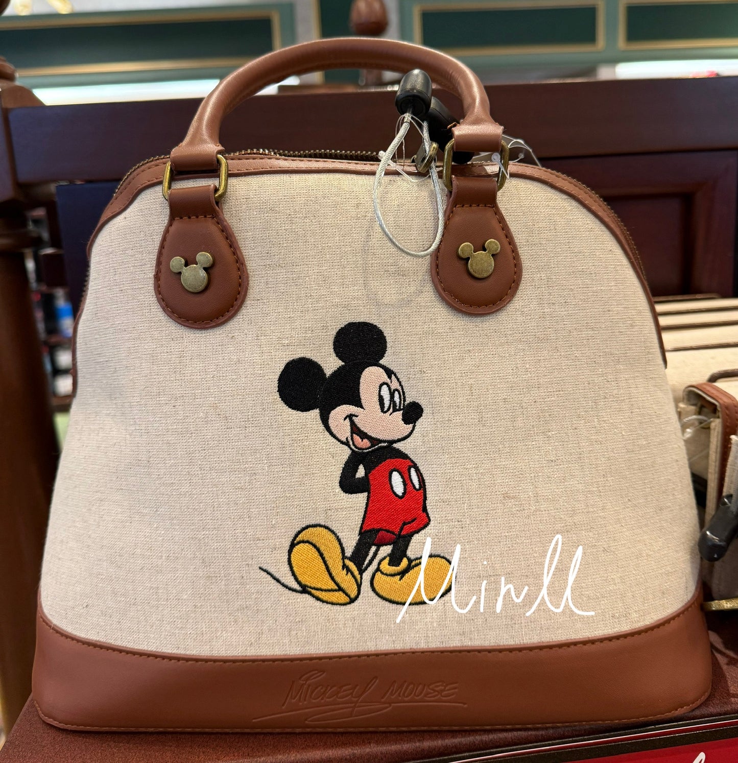 Disney Parks Exclusive Mickey Mouse Hand Bag