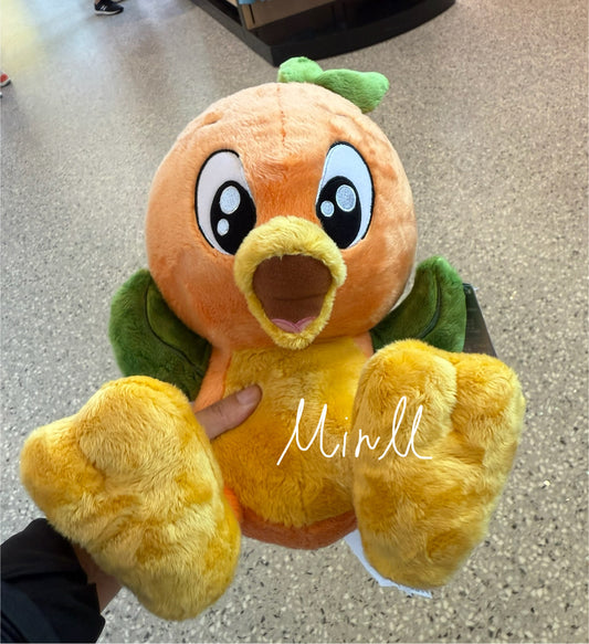 Disney Parks Exclusive Orange Bird Big Feet Plush
