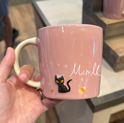 Disney Parks Exclusive Ghost Minnie ＆ Binx Halloween Mug