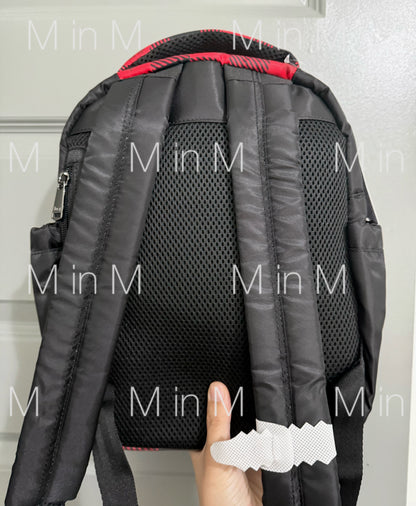 【Lug】Walt Disney World EPCOT Canada Pavilion Plaid Mickey Icon Mini Backpack
