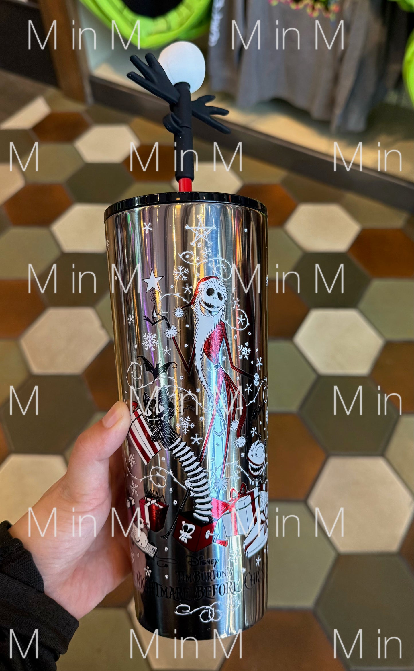 The Nightmare Before Christmas 24oz. Stainless Steel Starbucks® Tumbler with Straw 2025