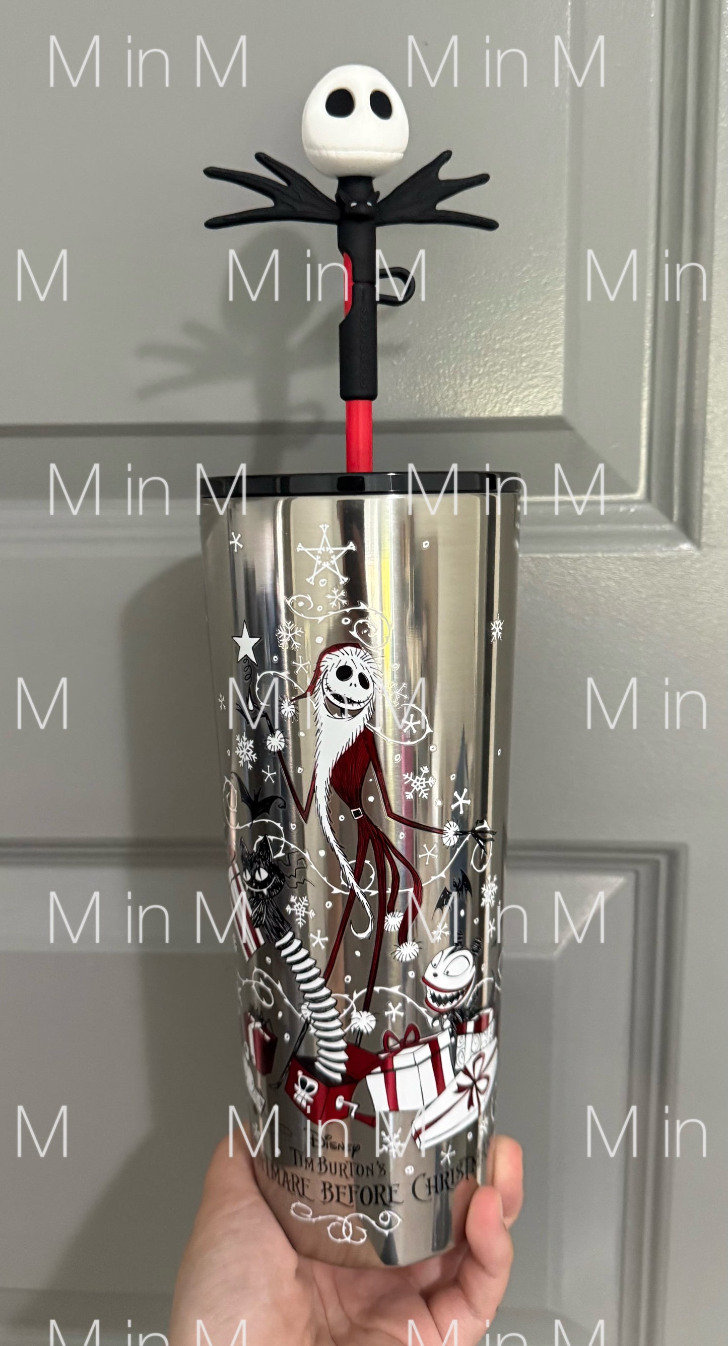 The Nightmare Before Christmas 24oz. Stainless Steel Starbucks® Tumbler with Straw 2025