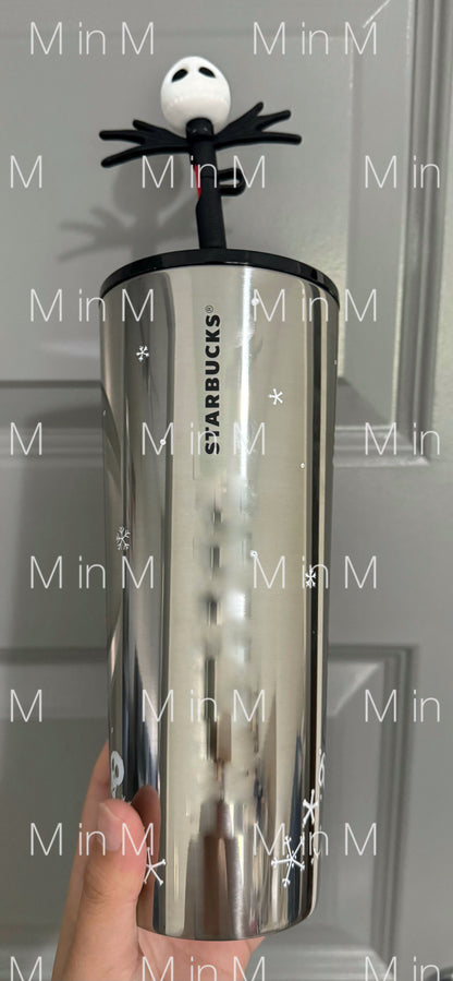 The Nightmare Before Christmas 24oz. Stainless Steel Starbucks® Tumbler with Straw 2025
