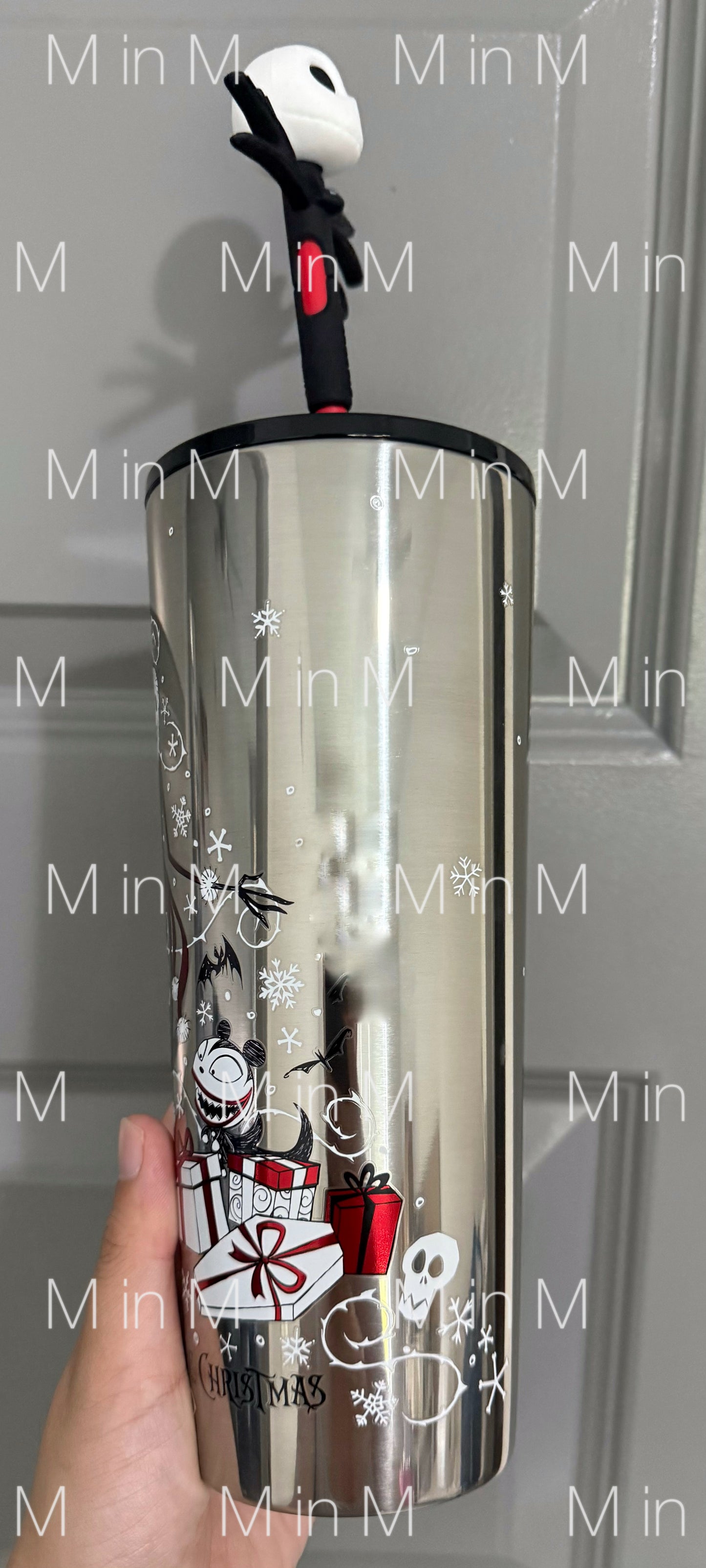 The Nightmare Before Christmas 24oz. Stainless Steel Starbucks® Tumbler with Straw 2025