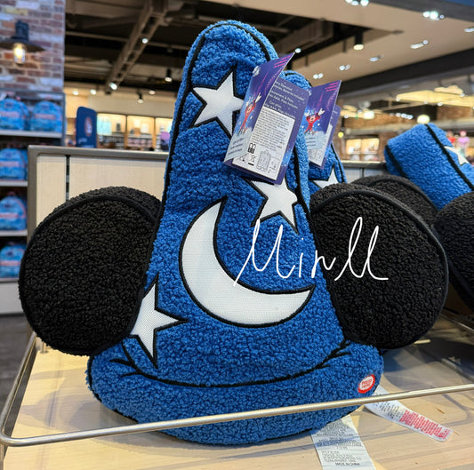 Disney Parks Exclusive Walt Disney World Fantsia Sorcerer Mickey Hat Light Up Pillow