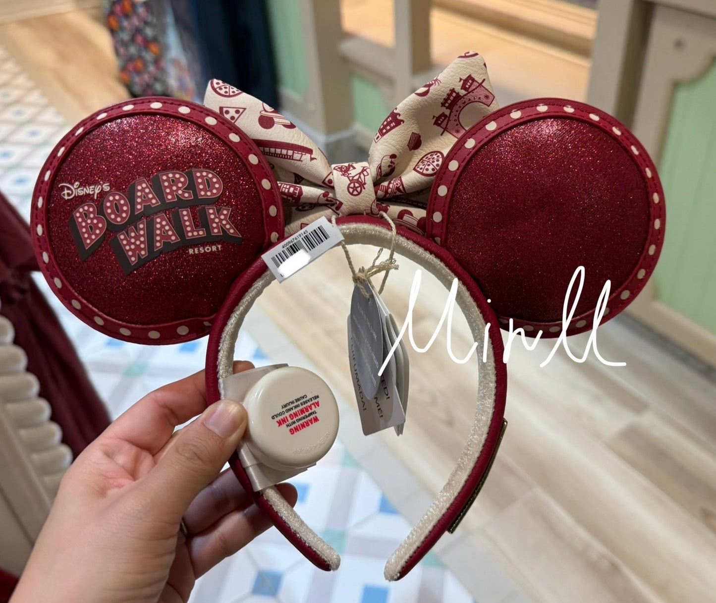 【Loungefly】Walt Disney World Boardwalk Resort Headband For Adults