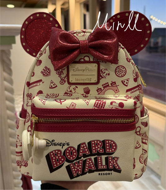 【Loungefly】Walt Disney World Boardwalk Resort Mini Backpack