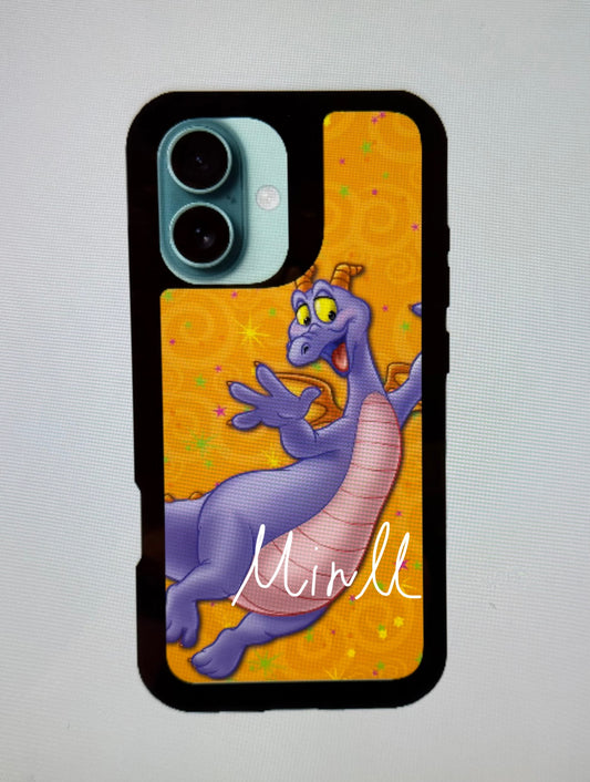 Disney Parks Exclusive Figment iPhone Case Walt Disney World EPCOT