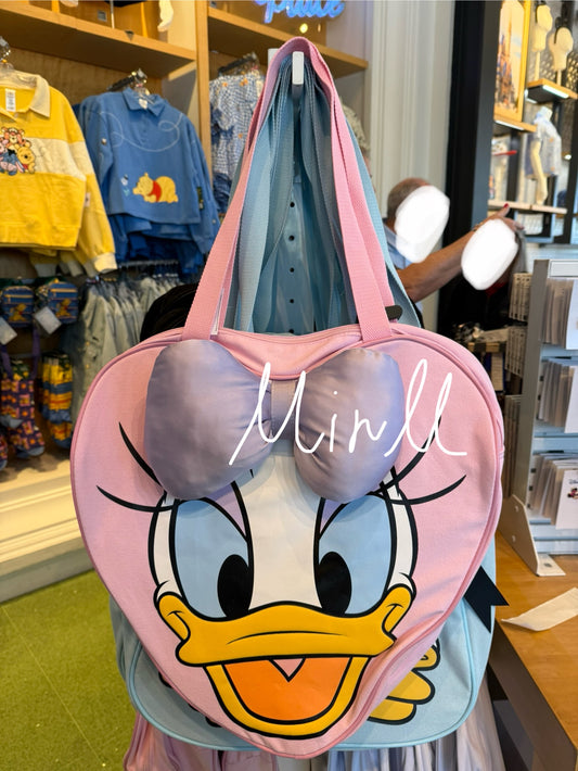 Walt Disney World Exclusive Daisy Duck Face Tote Bag