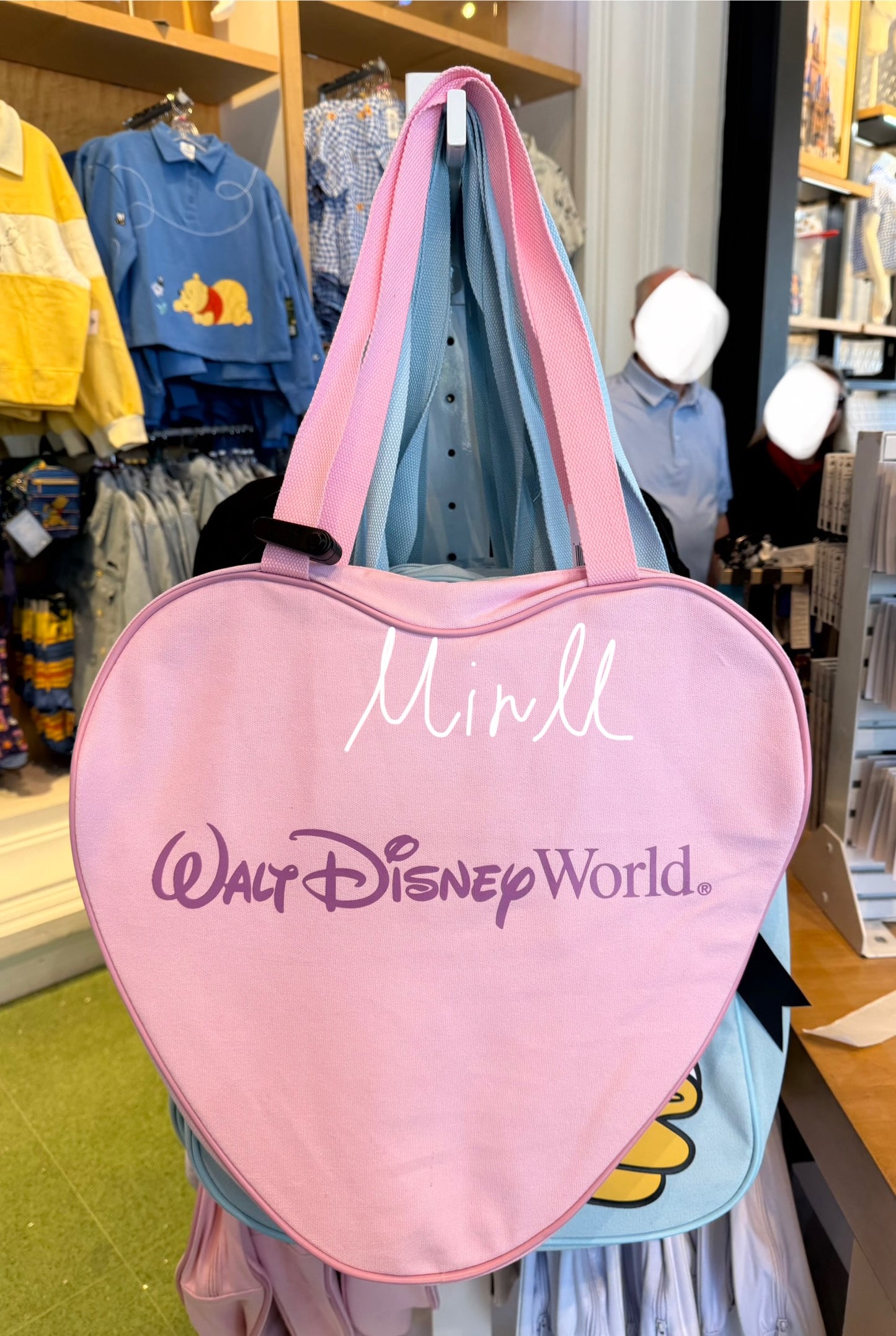 Walt Disney World Exclusive Daisy Duck Face Tote Bag