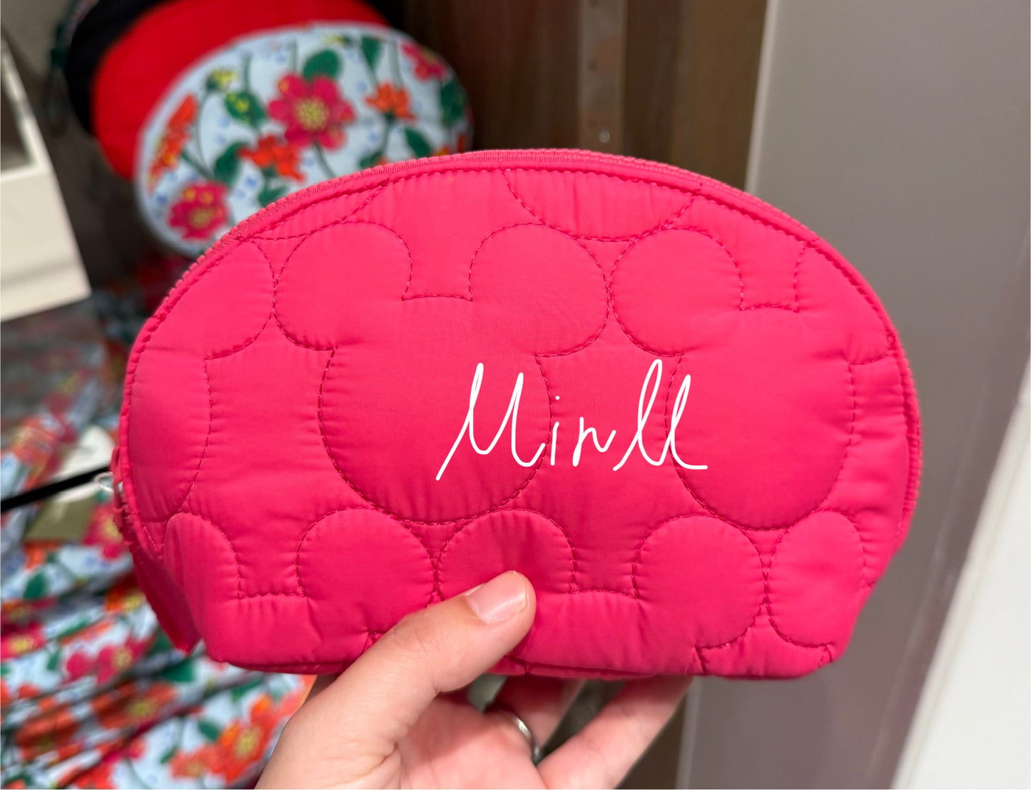 Walt Disney World Exclusive Mickey Mouse Icon AOP Mini Dome Cosmetic Vera Bradley