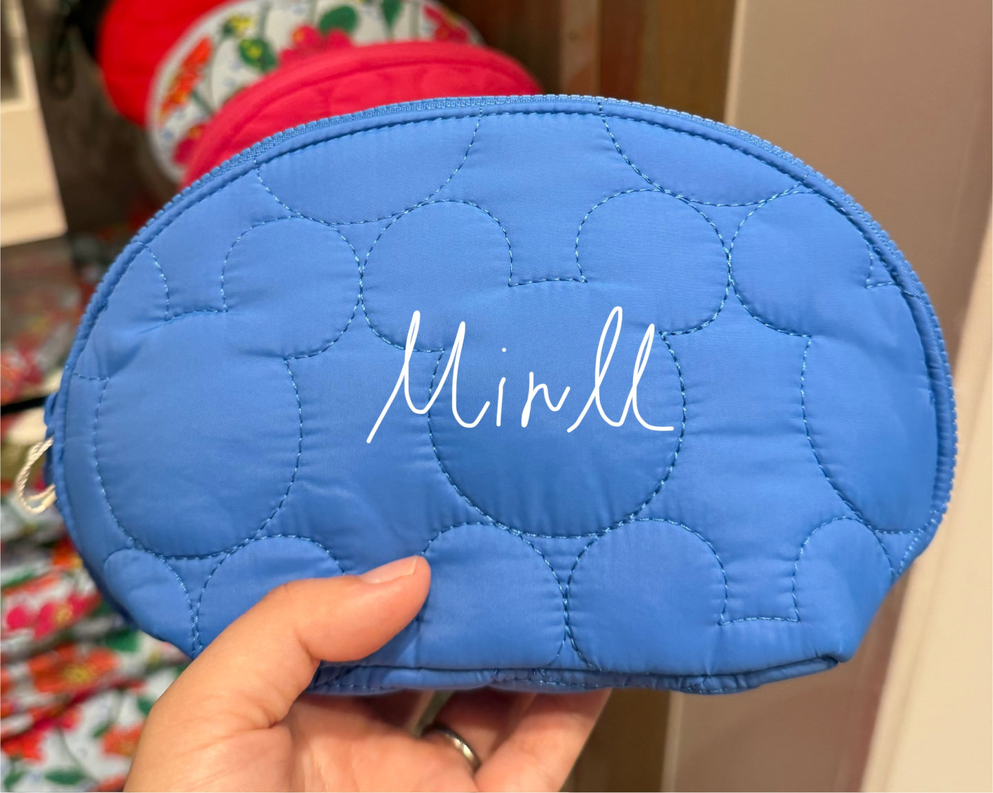 Walt Disney World Exclusive Mickey Mouse Icon AOP Mini Dome Cosmetic Vera Bradley