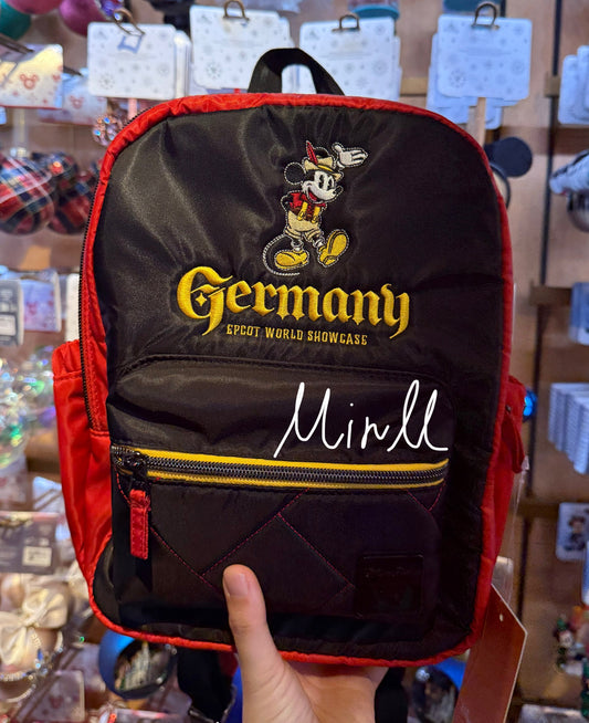 【Lug】Walt Disney World EPCOT German Pavilion Mickey Mouse Mini Backpack