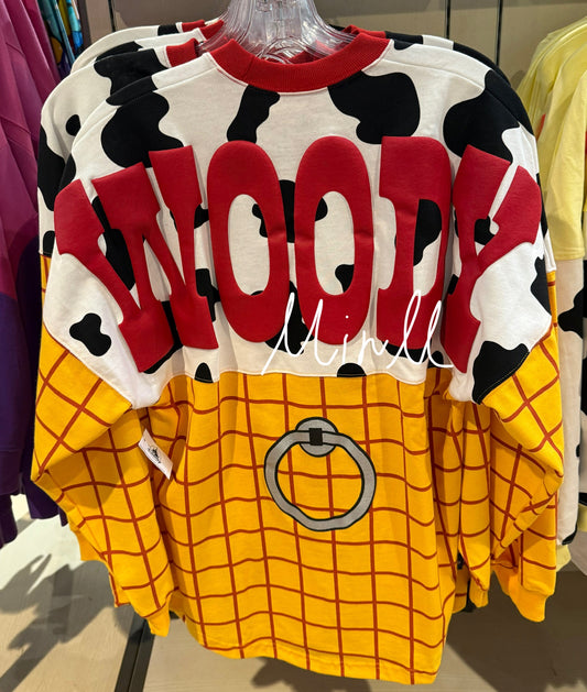 Disney Parks Exclusive Pixar Toy Story Woody Spirit Jersey