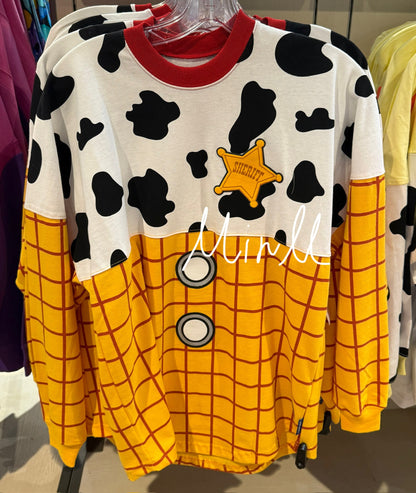 Disney Parks Exclusive Pixar Toy Story Woody Spirit Jersey