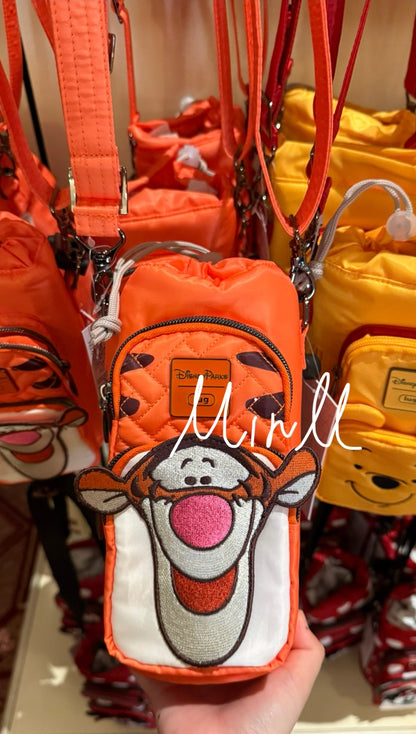 【Lug】Disney Parks Winnie the Pooh Bottle Holder Crossbody Bag