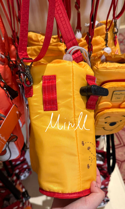 【Lug】Disney Parks Winnie the Pooh Bottle Holder Crossbody Bag