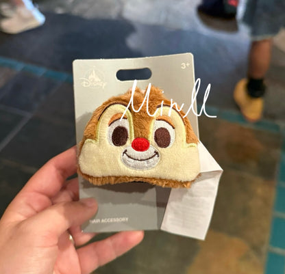 Disney Parks Exclusive Chip 'n' Dale Hair Clip