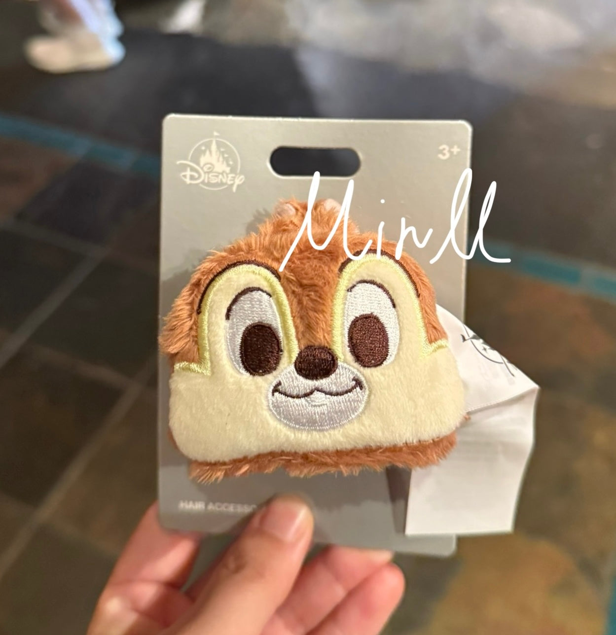 Disney Parks Exclusive Chip 'n' Dale Hair Clip