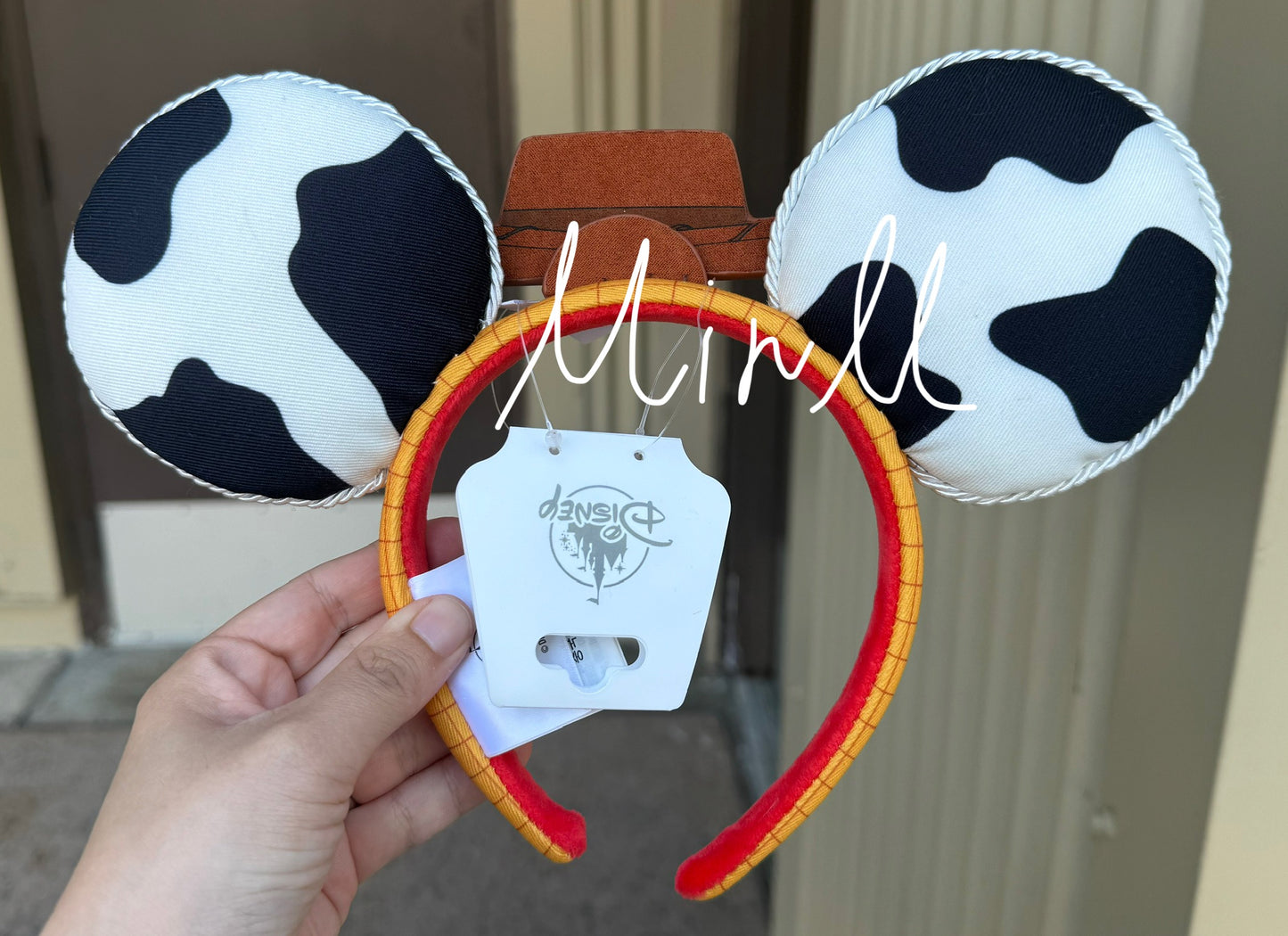 Disney Parks Exclusive Pixar Toy Story Woody Ear Headband For Adults