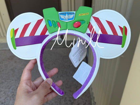 Disney Parks Exclusive Pixar Toy Story Buzz Lightyear Ear Headband For Adults