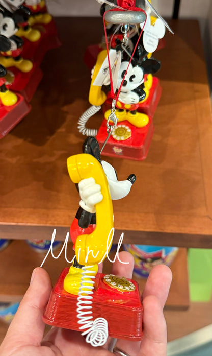 POP Century Resort Telephone Mickey Mouse Ornament