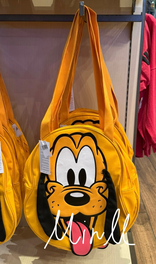 Walt Disney World Exclusive Pluto Big Face Tote Bag