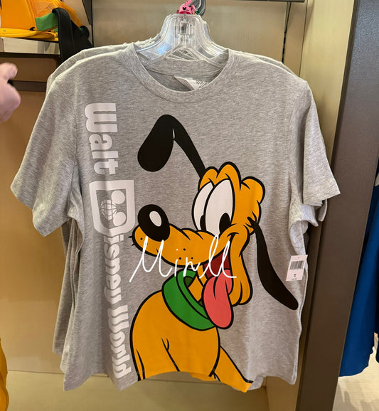 Disney Parks Exclusive Pluto Spirit Jersey T-shirt For Adults 2025