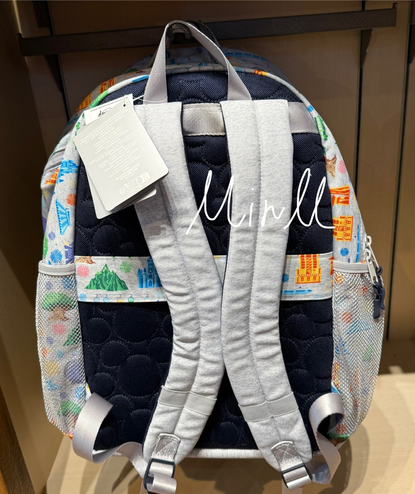 Walt Disney World 4 Parks Icons Ear Holder Backpack Large