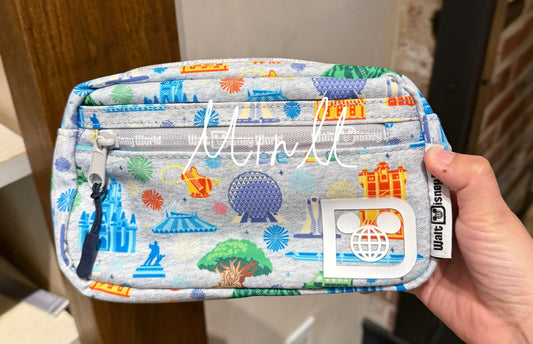 Walt Disney World 4 Parks Icons Ear Holder Belt Bag
