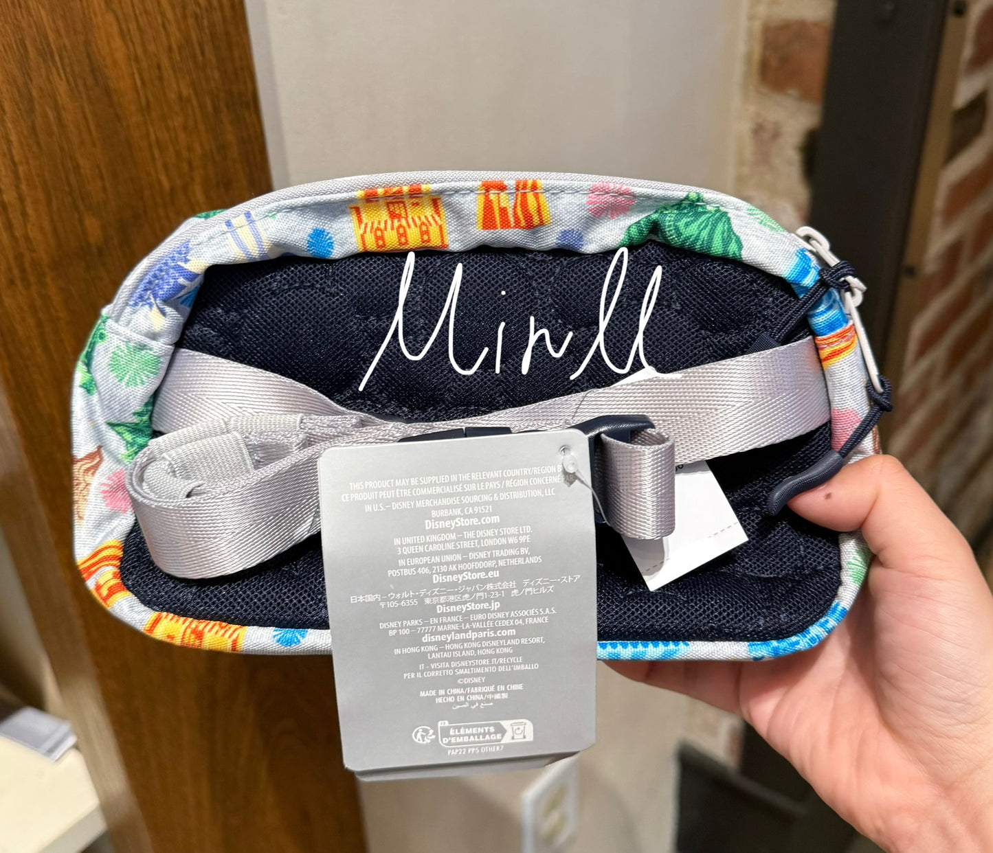 Walt Disney World 4 Parks Icons Ear Holder Belt Bag