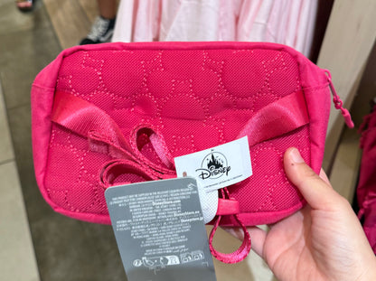 Walt Disney World Logo Pink Ear Holder Belt Bag Pink
