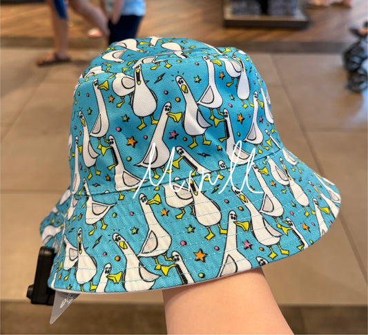 Disney Parks Exclusive Pixar Finding Nemo Mine! Reversible Bucket Hat For Adults