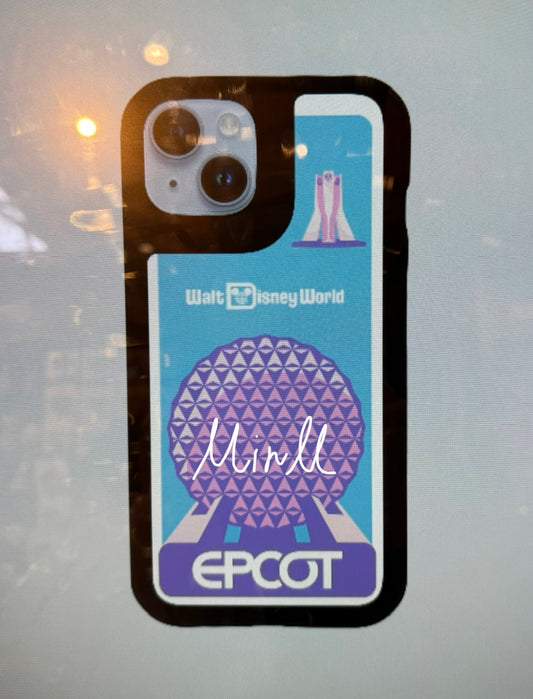Disney Parks Exclusive Spaceship Earth EPCOT iPhone Case