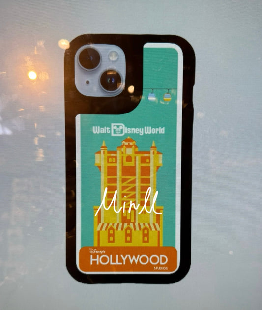 Disney Parks Exclusive Tower of Terror Hollywood Studios iPhone Case