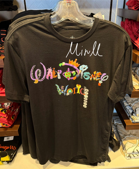 Walt Disney World Disney Villains Logo T-shirt For Adults Halloween